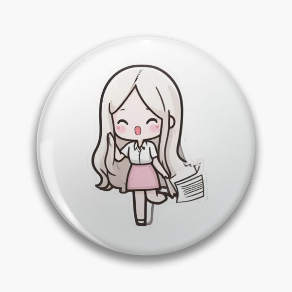 Item preview, Cute girl POWERFULLY GIF designed and sold by ClothingSmile.