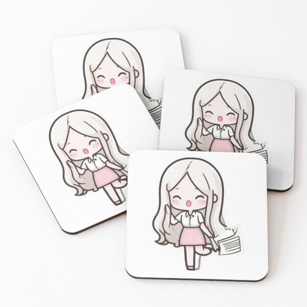 Item preview, Cute girl POWERFULLY GIF designed and sold by ClothingSmile.