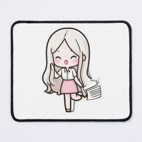 Item preview, Cute girl POWERFULLY GIF designed and sold by ClothingSmile.