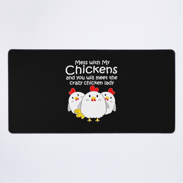 Item preview, Backyard Crazy Chicken Lady Women's Farmer Gift  1 designed and sold by AbagaMcDermott.