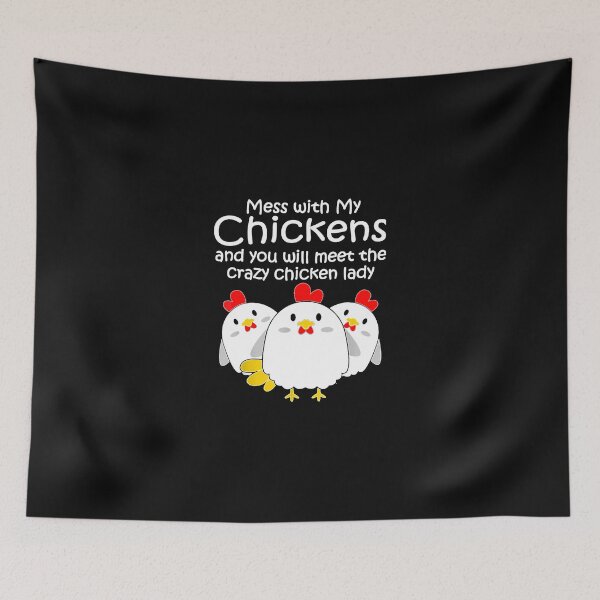 Item preview, Backyard Crazy Chicken Lady Women's Farmer Gift  1 designed and sold by AbagaMcDermott.
