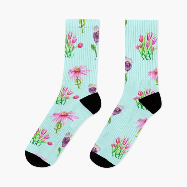 Item preview, 3 Watercolor Flowers Pack ~ Orchid, Tulip, Daisy designed and sold by Marie W.