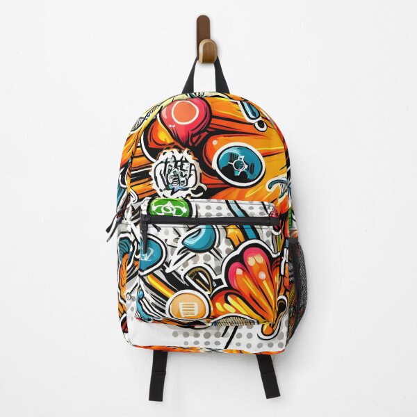Item preview, Biotechnology Bonanza - DNA & Atoms Comic Explosion Sticker designed and sold by Molecularmerch.