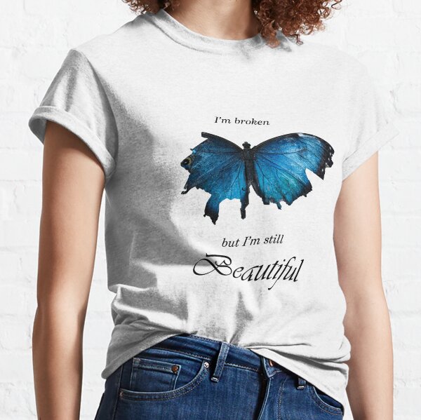Beige Butterfly Life Tee: Summer Streetwear For Men, Loose Fit