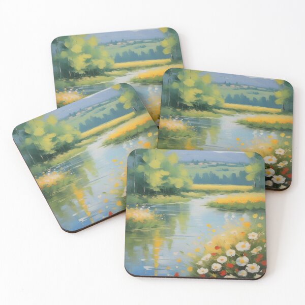 Item preview, Summer, impressionist painting, part of the Seasons collection designed and sold by lonelymoony.
