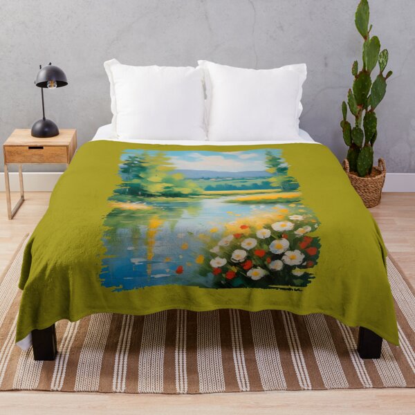 Item preview, Summer, impressionist painting, part of the Seasons collection designed and sold by lonelymoony.
