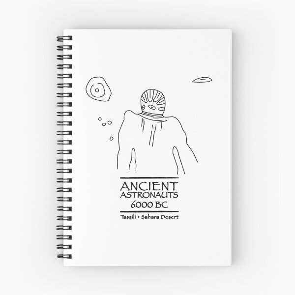 Item preview, Ancient Astronauts Tassili 6000 BC designed and sold by roswellboutique.