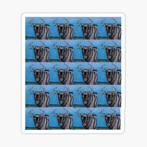 Item preview, Superb Wildebeests designed and sold by annenambiro.
