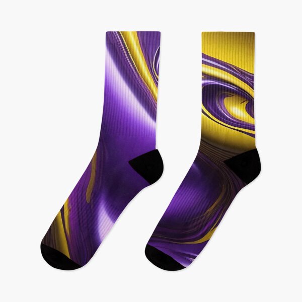 Artikelvorschau, Abstract Yellow And Purple Fluid Pattern entworfen und verkauft von TheArtOfPat.