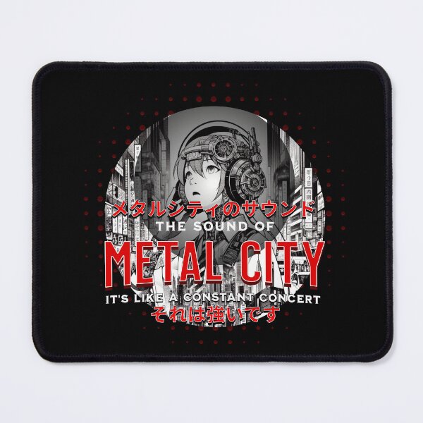 Item preview,  Metal City Collection / The sound of metal city it´s like a constant concert designed and sold by Animetal-Shop.