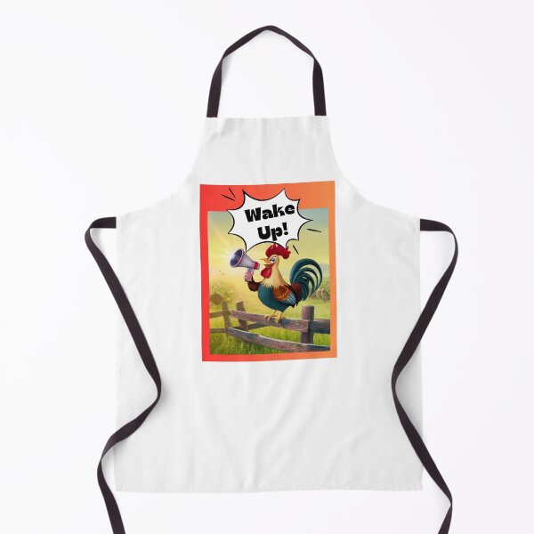Item preview, Rooster crowing Wake UP designed and sold by RWCarpenter.