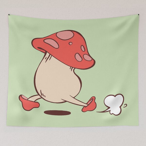 Item preview, Running mushroom! | Dungeon Meshi | Dunmesh designed and sold by SandDolphin.