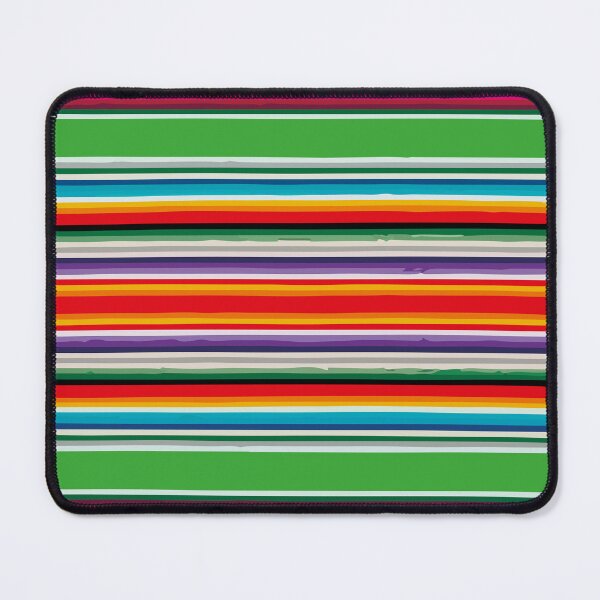 Item preview, Bright green poncho serape blanket mexican folk art maximalist decor designed and sold by T-Mex.