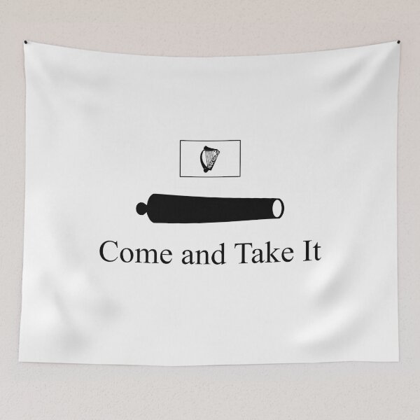 Item preview, Irish Harp Come and Take It Flag (english version) designed and sold by JonathanR1994.