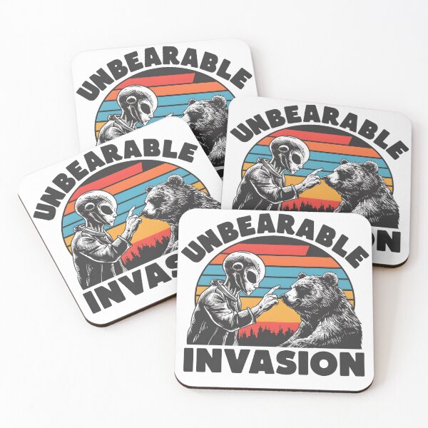 Item preview, UnBEARable Invasion designed and sold by FocusedPatterns.