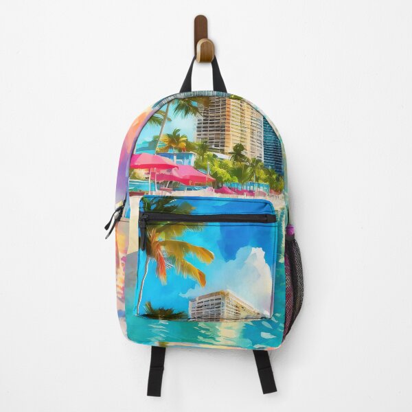 Item preview, Watercolor - Beach in Florida City designed and sold by lmartes.