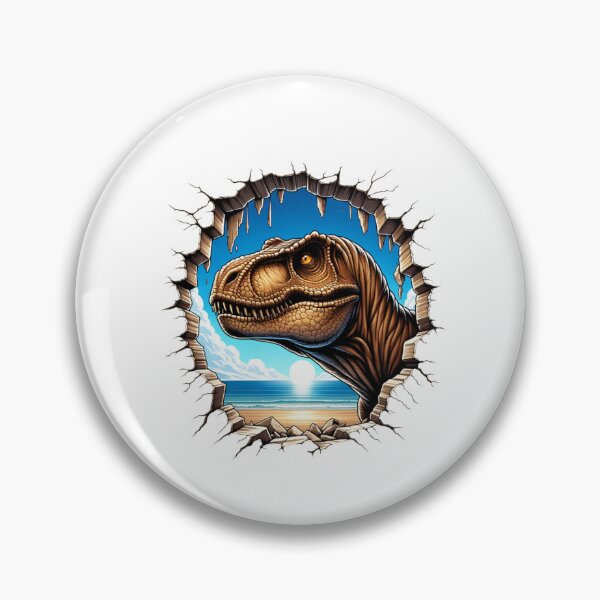 Item preview, 3 D Dinosaurs - If History Repeats Itself I Am So Getting A Dinosaur - Isla nublar - Hole In The Wall designed and sold by JansenGS.