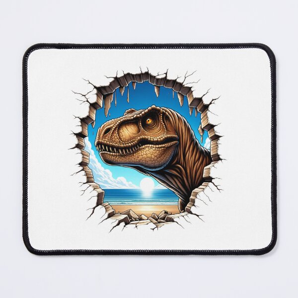 Item preview, 3 D Dinosaurs - If History Repeats Itself I Am So Getting A Dinosaur - Isla nublar - Hole In The Wall designed and sold by JansenGS.