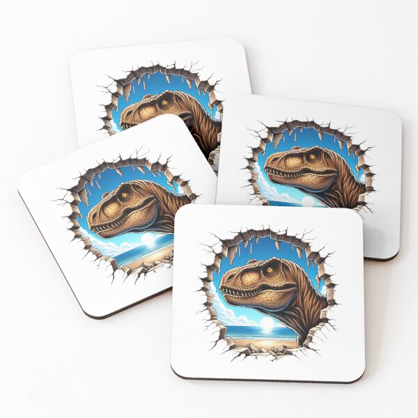 Item preview, 3 D Dinosaurs - If History Repeats Itself I Am So Getting A Dinosaur - Isla nublar - Hole In The Wall designed and sold by JansenGS.