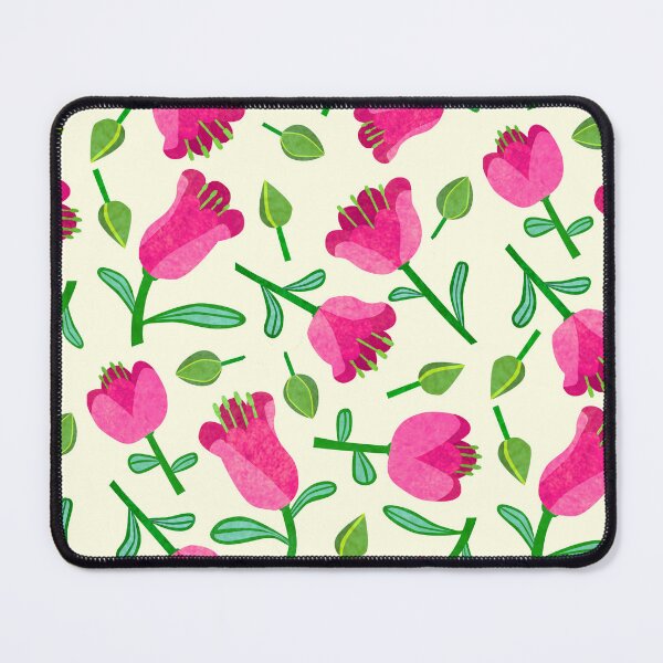 Item preview, Pink Tulips Pattern designed and sold by Ananamorph Art @Nana Totem Wolfe.