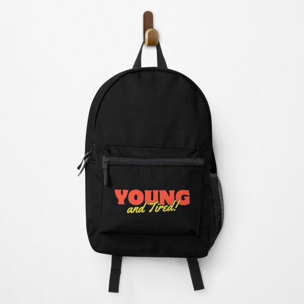 Item preview, Joven y cansado: divertido / identificable / genial / retro / citas designed and sold by Maviartig.