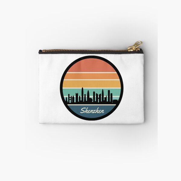 Item preview, Vintage Retro Shenzhen China City Skyline  designed and sold by DigitalLegends1.