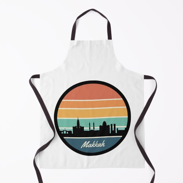Item preview, Vintage Retro Makkah Saudi Arabia City Skyline designed and sold by DigitalLegends1.