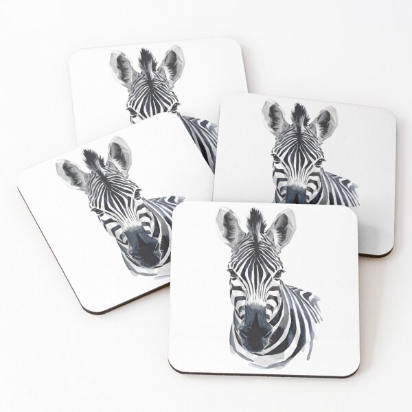 Item preview, Watercolor Zebra Face - Polygon Art  designed and sold by PolygonPinnacle.