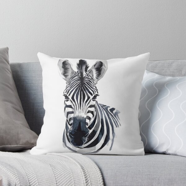 Item preview, Watercolor Zebra Face - Polygon Art  designed and sold by PolygonPinnacle.