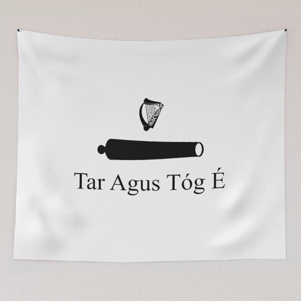 Item preview, Irish Single Harp CATI Flag (irish chláirseach singil bratach 'teacht agus tóg é') designed and sold by JonathanR1994.
