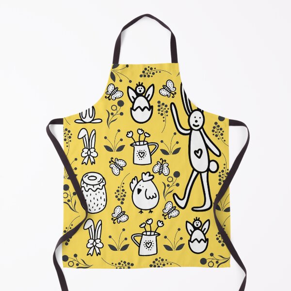 Item preview, Colorful Floral Easter Doodle Elements Pattern Design designed and sold by Raise2Shine.