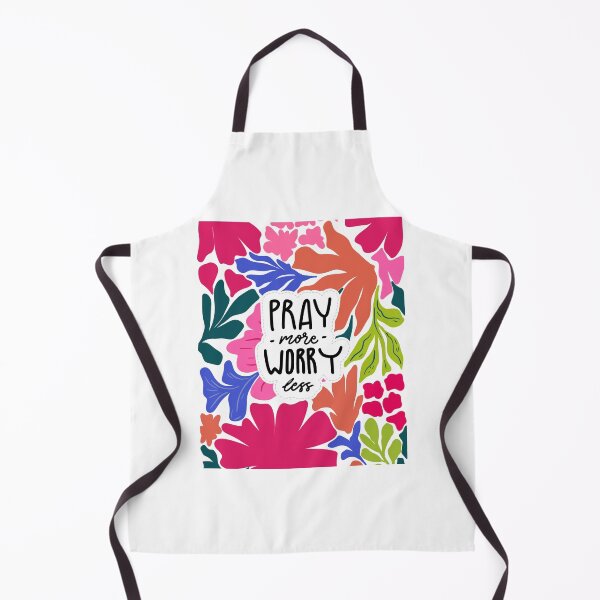 Item preview, Pray more worry less quote, flowers colorful design designed and sold by raymishop.