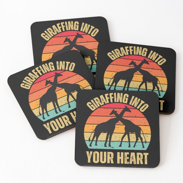 Item preview, Giraffing Into Your Heart  designed and sold by AussieWonders.