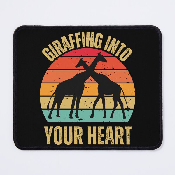 Item preview, Giraffing Into Your Heart designed and sold by AussieWonders.