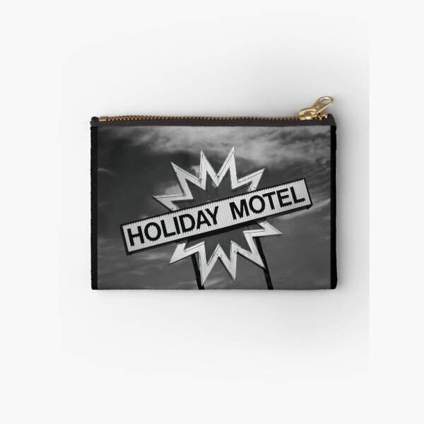 Item preview, Retro Motel Sign Black And White Photograph designed and sold by art64.