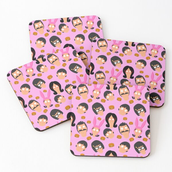 Item preview, Burger Family Bubble Gum Pink Print  designed and sold by KyleeTotorica.