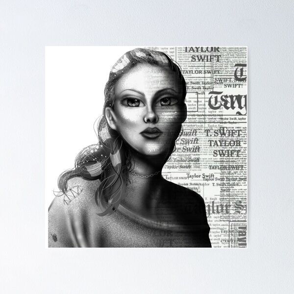 Item preview, Taylor Swift Reputation Fanart designed and sold by NatanDrawings.