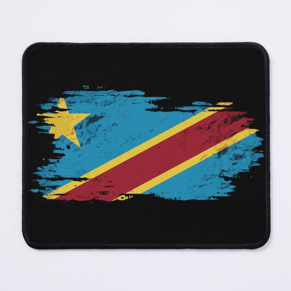 Item preview, Congo - National flag, brush effect designed and sold by Mohja-Design.