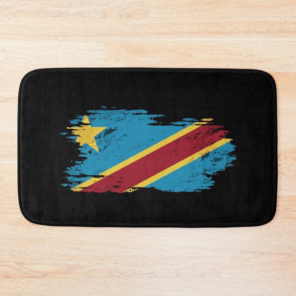 Item preview, Congo - National flag, brush effect designed and sold by Mohja-Design.