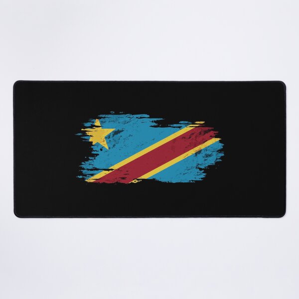 Item preview, Congo - National flag, brush effect designed and sold by Mohja-Design.