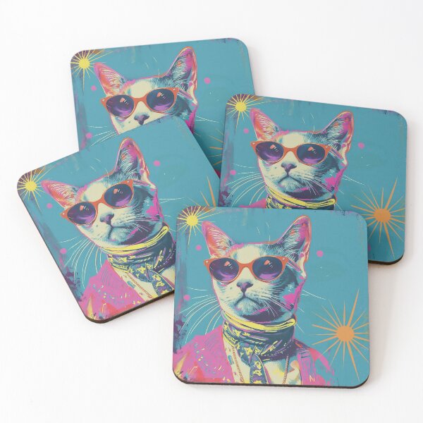 Artikelvorschau, Fashion Cat, Fashion Kitty, Kätzchen Vintage, Retro-Stil entworfen und verkauft von CreativeArts-S.