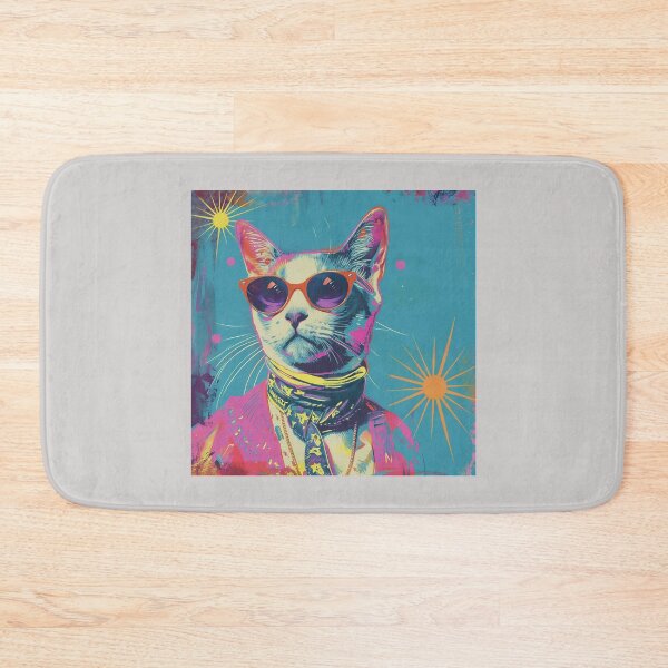 Item preview, Fashion Cat, Fashion Kitty, Kitten Vintage, Retro Style designed and sold by CreativeArts-S.
