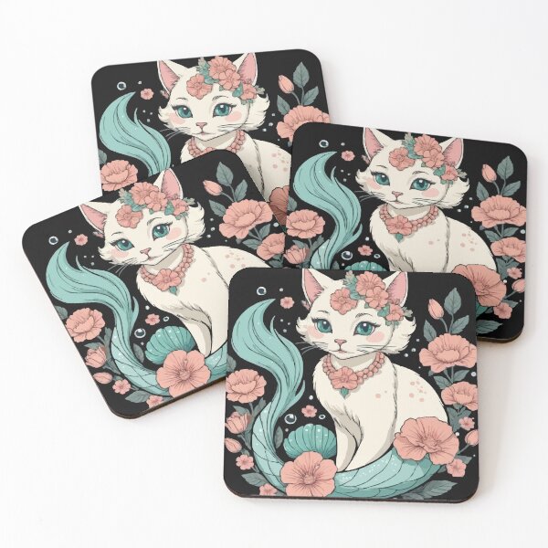 Item preview, Mermaid Cat designed and sold by derpfudge.