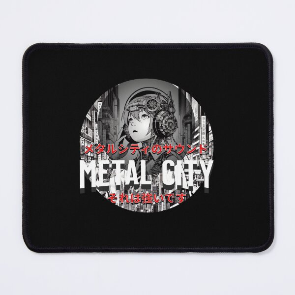 Item preview, Metal City Collection / The sound of metal city it´s like a constant concert / Detail designed and sold by Animetal-Shop.