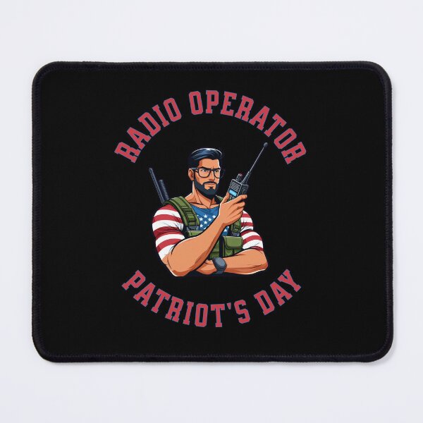 Item preview, Radio Operator Patriot's Day American Cool Gifts For Amateur Radio Lovers Ham Radio Radio Operator designed and sold by Waves-of-Art.