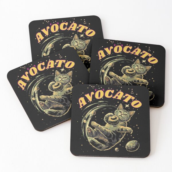 Artikelvorschau, Space Avocado Cat entworfen und verkauft von YenViolet.