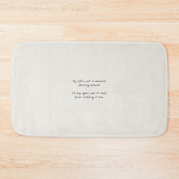 Item preview, My life's just a carousel spinning around | 5SOS Lyrics | Carousel designed and sold by wallflowershop.