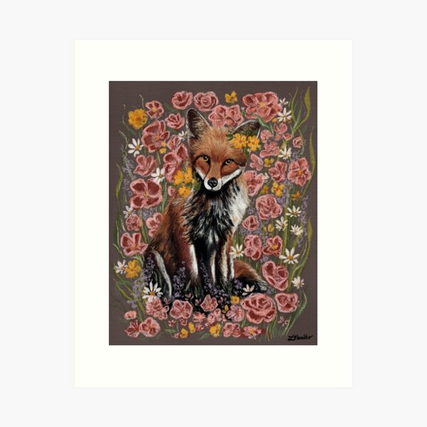 Item preview, Wildflower Fox designed and sold by artofmannikko.