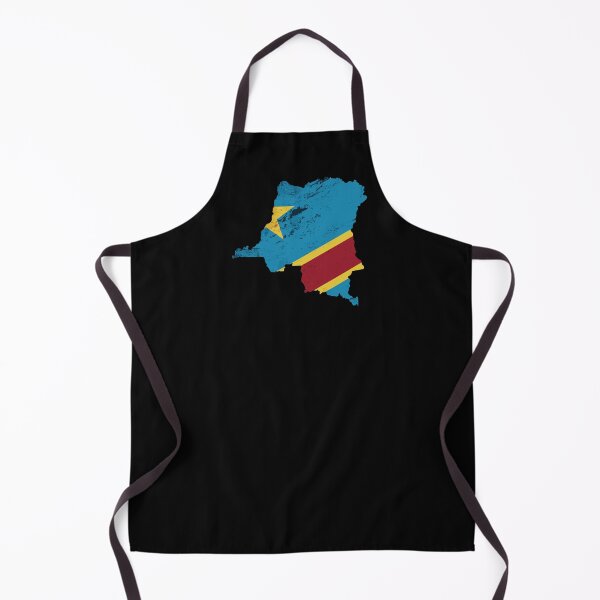 Item preview, Congo - country border in national flag designed and sold by Mohja-Design.
