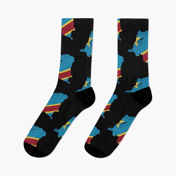 Item preview, Congo - country border in national flag designed and sold by Mohja-Design.